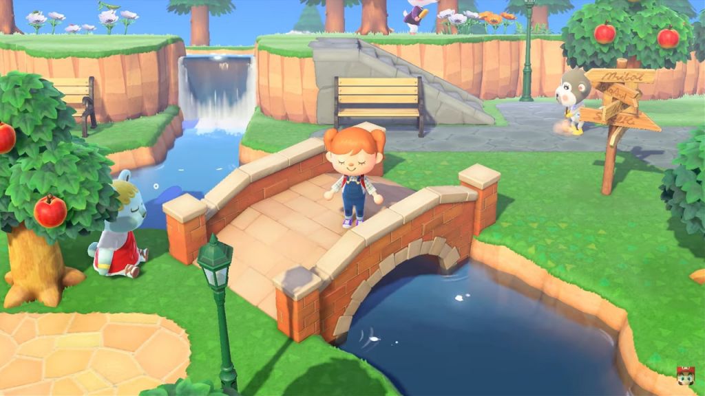 Esempio di costruzioni su Animal Crossing New Horizons