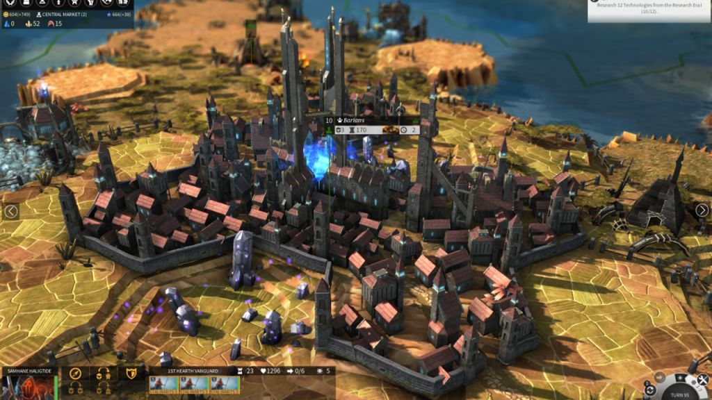 Uno screenshot da Endless Legend