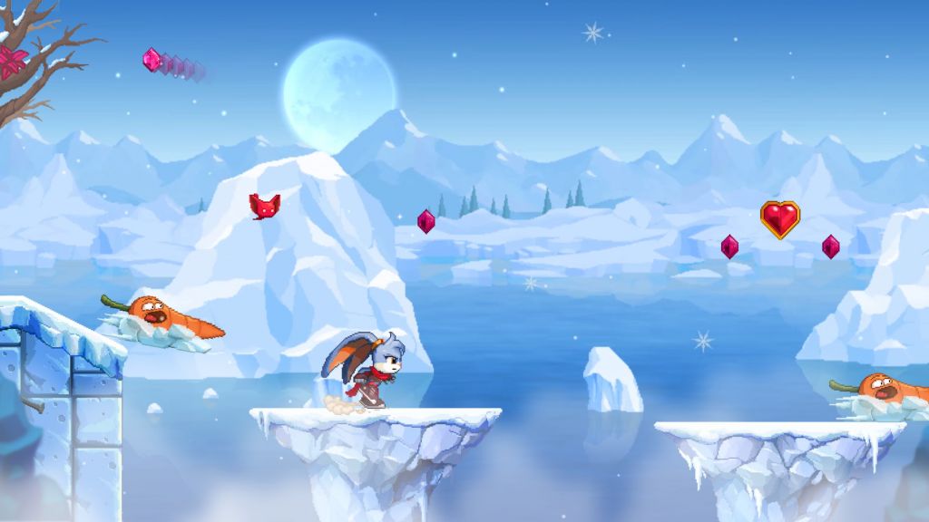 Uno dei livelli di Kaze and the Wild Masks