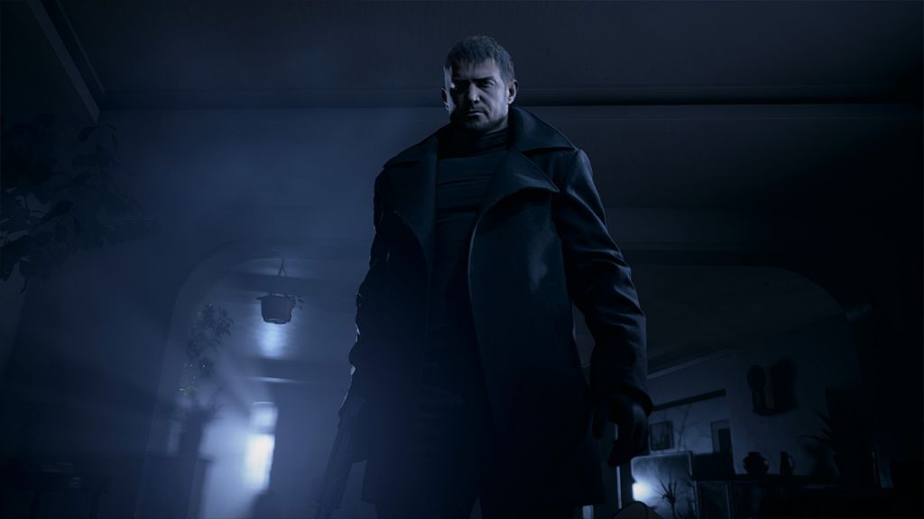 Il protagonista in uno screenshot di Resident Evil Village