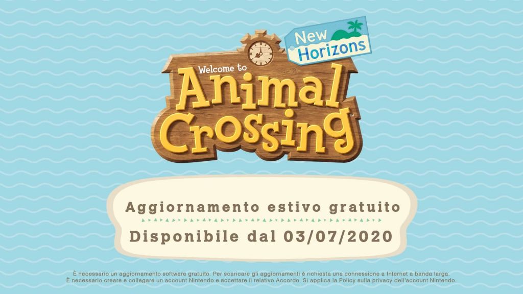 Anima Crossing Aggiornamento Estate 1