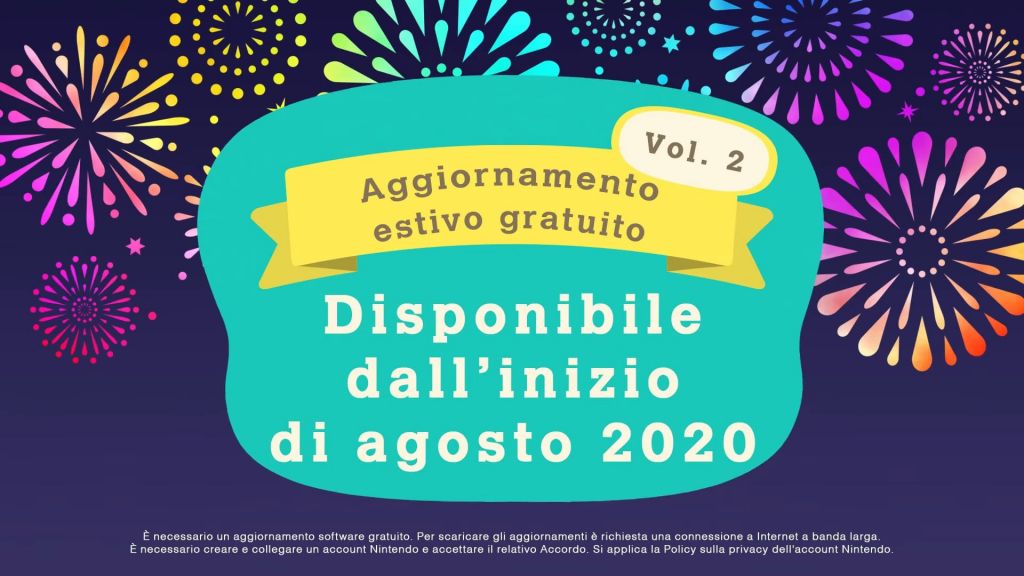 Anima Crossing Aggiornamento Estate 2