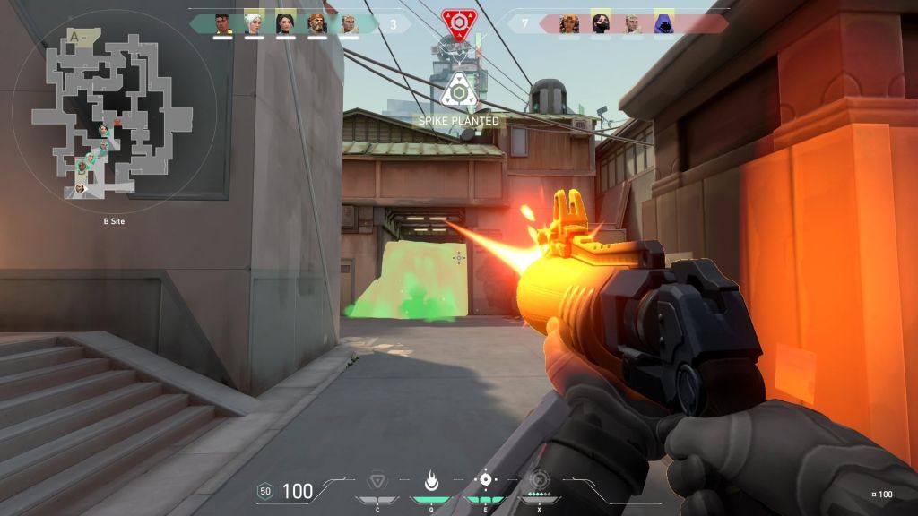 Uno screenshot di Valorant