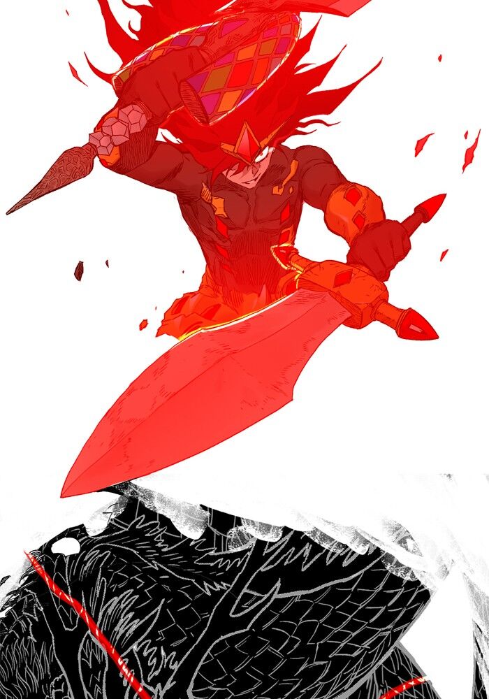 Hardcore Leveling Warrior webtoon scena