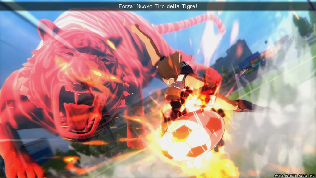 captain tsubasa neo tiger shot