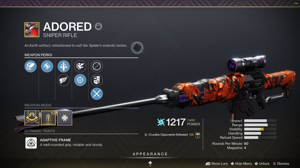 Destiny 2 Adored