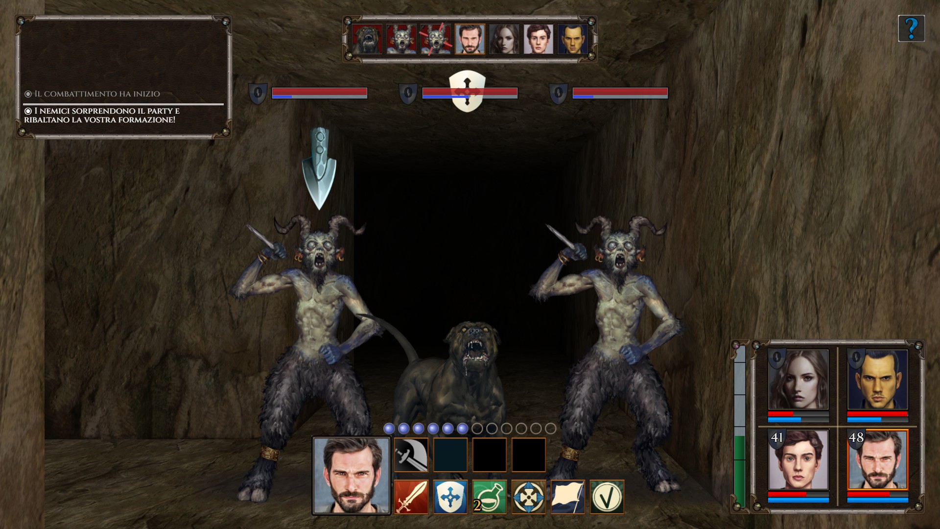 Ludus Mortis combattimento