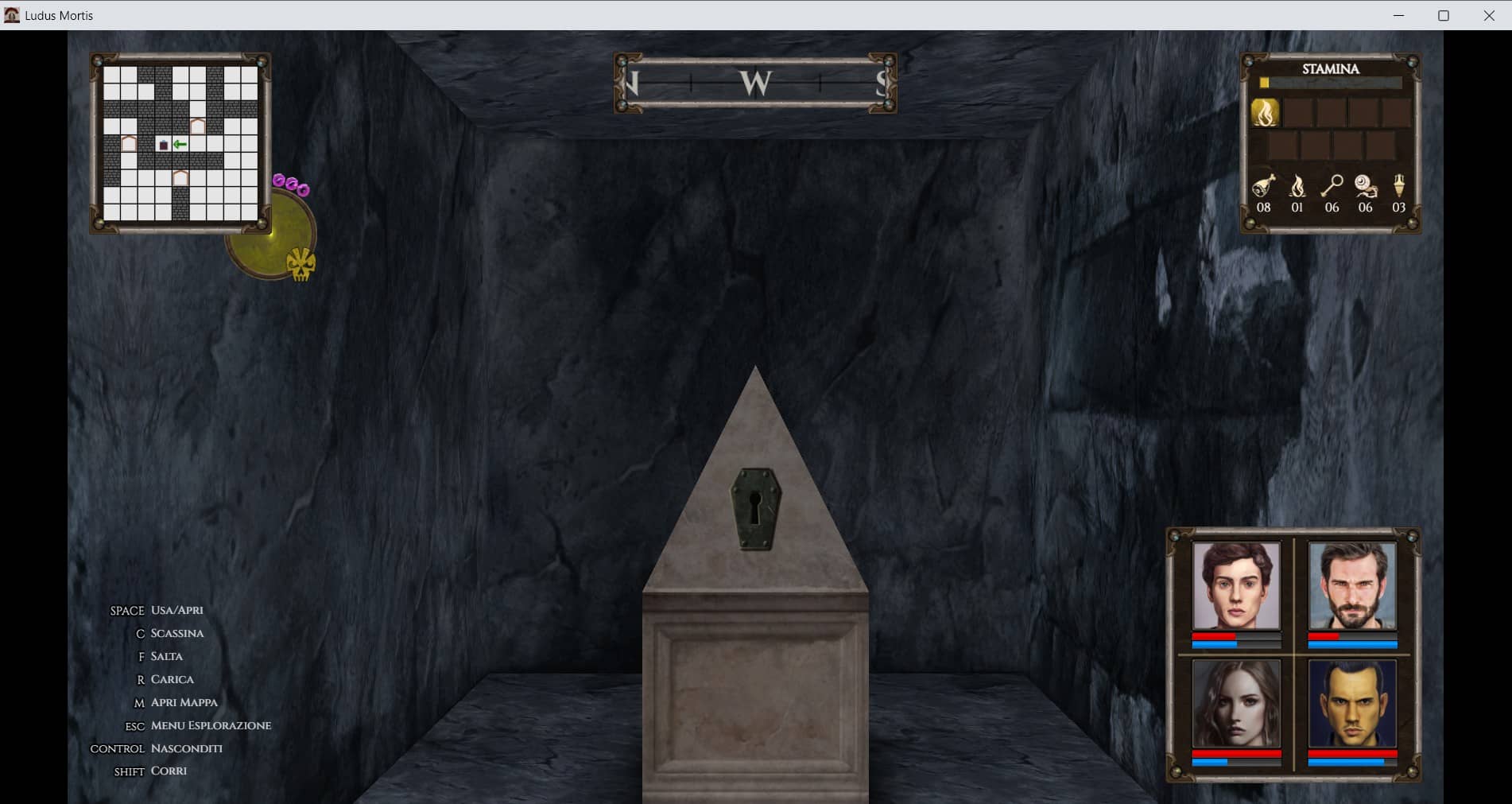 Ludus Mortis esplorazione