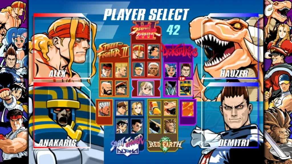 Capcom Fighting jam, il grande mischione